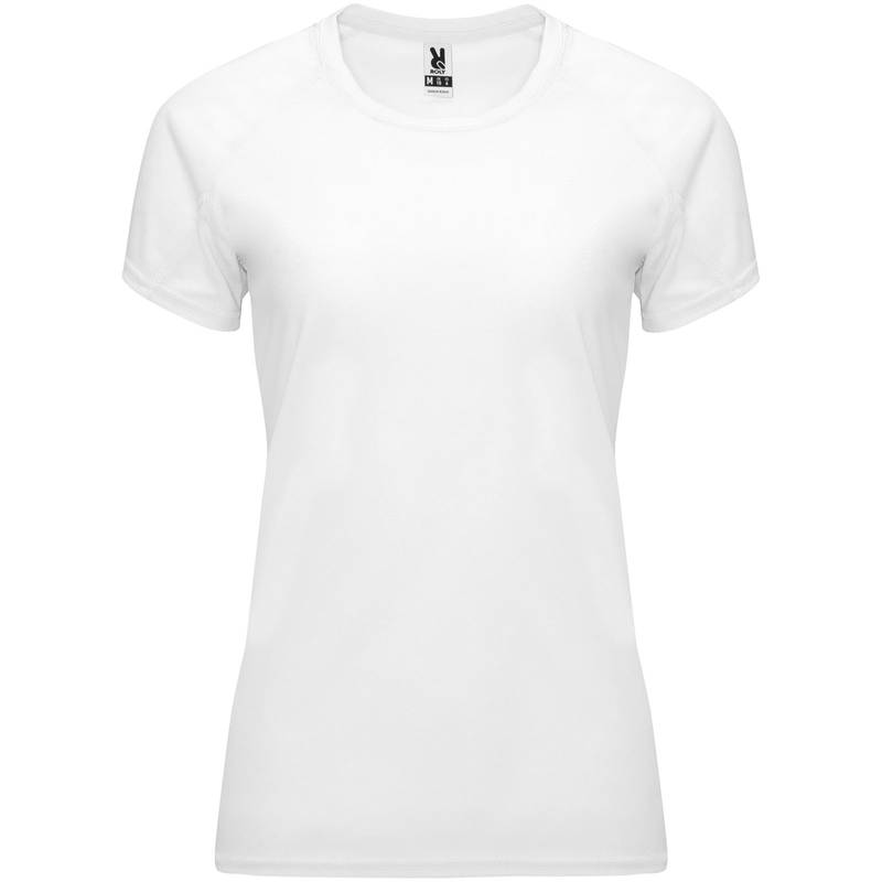 Bahrain dámske športové tričko s krátkym rukávom, biela, S