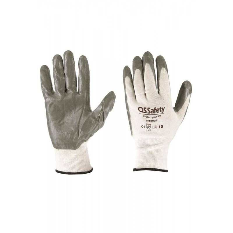 Rukavice PAYPER N1002E / SKILL N1, šedá, 8 Rukavice PAYPER N1002E / SKILL N1, šedá, 8
