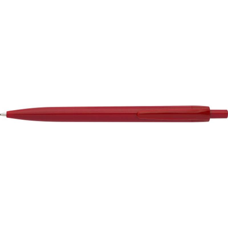 ABS guľôčkové pero Trey, červená