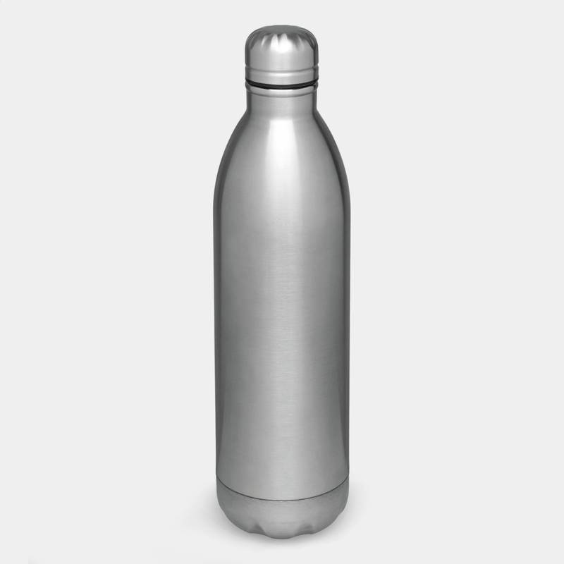 Vákuová fľaša JUMBO TASTE dvojstenná, sivá strieborná Vákuová fľaša JUMBO TASTE dvojstenná, sivá strieborná