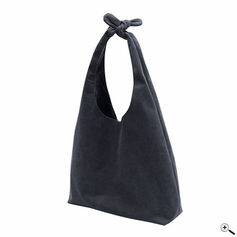 Plážová taška "Menorca" bavlna, čierna antracit Plážová taška "Menorca" bavlna, čierna antracit