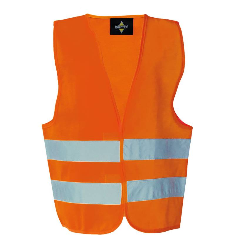 Korntex | KW01, Dětská bezpečnostní vesta, oranžová, XS Korntex | KW01, Dětská bezpečnostní vesta, oranžová, XS