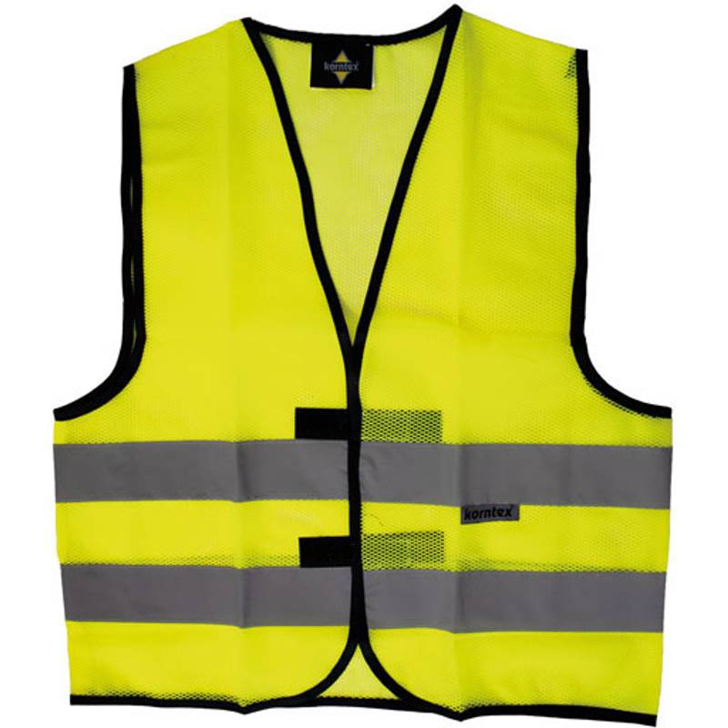 Korntex | KXQ – Thessaloniki, Letná bezpečnostná sieťovaná vesta, žltá, S Korntex | KXQ – Thessaloniki, Letná bezpečnostná sieťovaná vesta, žltá, S