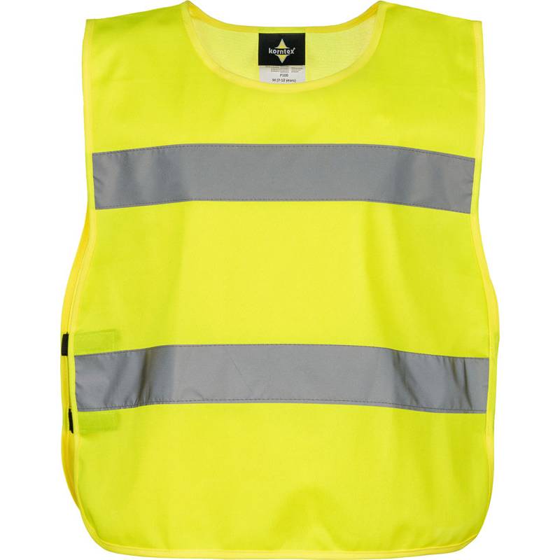 Korntex | P100 – Amigo, Detské pončo s vysokou viditeľnosťou, žltá, S Korntex | P100 – Amigo, Detské pončo s vysokou viditeľnosťou, žltá, S