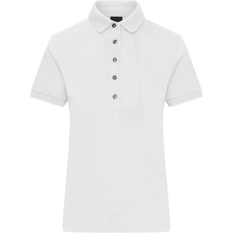 James & Nicholson | JN 1301, Dámské polo, bílá, XS James & Nicholson | JN 1301, Dámské polo, bílá, XS