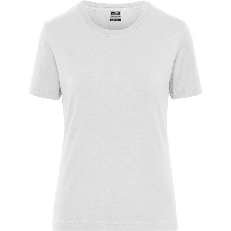 James & Nicholson | JN 1801, Dámské prac. tričko z bio bavlny, bílá, XS James & Nicholson | JN 1801, Dámské prac. tričko z bio bavlny, bílá, XS
