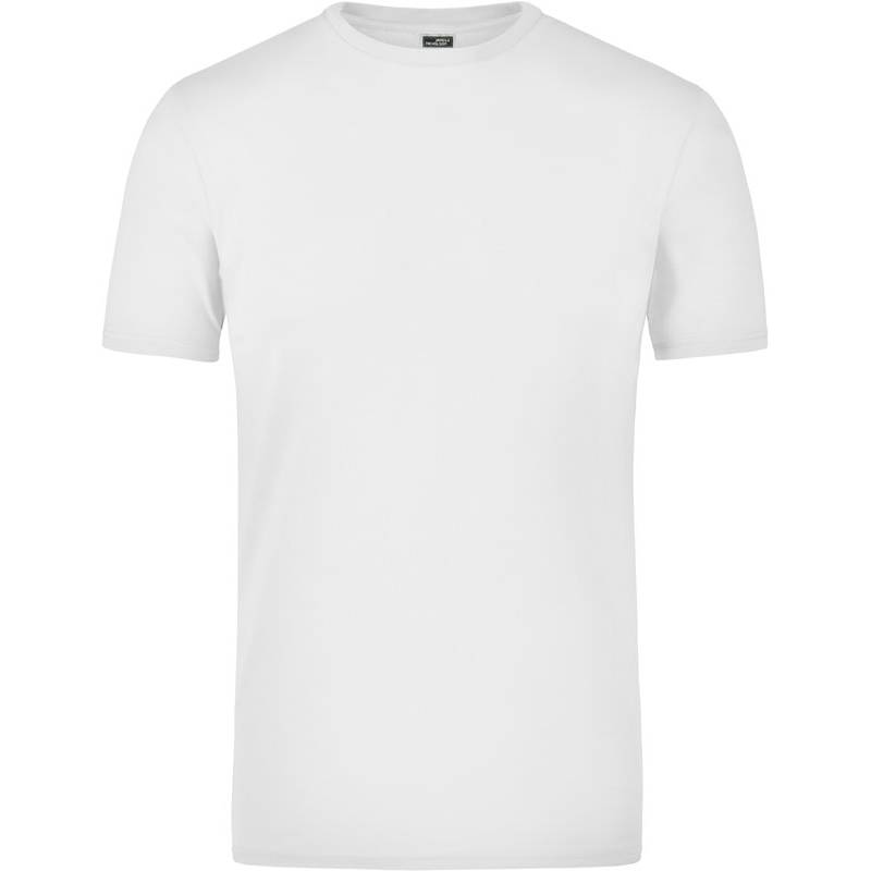 James & Nicholson | JN 55, Elastické tričko, bílá, L James & Nicholson | JN 55, Elastické tričko, bílá, L