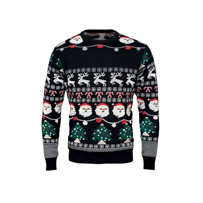 Vianočný sveter s LED, S/M, viacfarebná Vianočný sveter s LED, S/M, viacfarebná