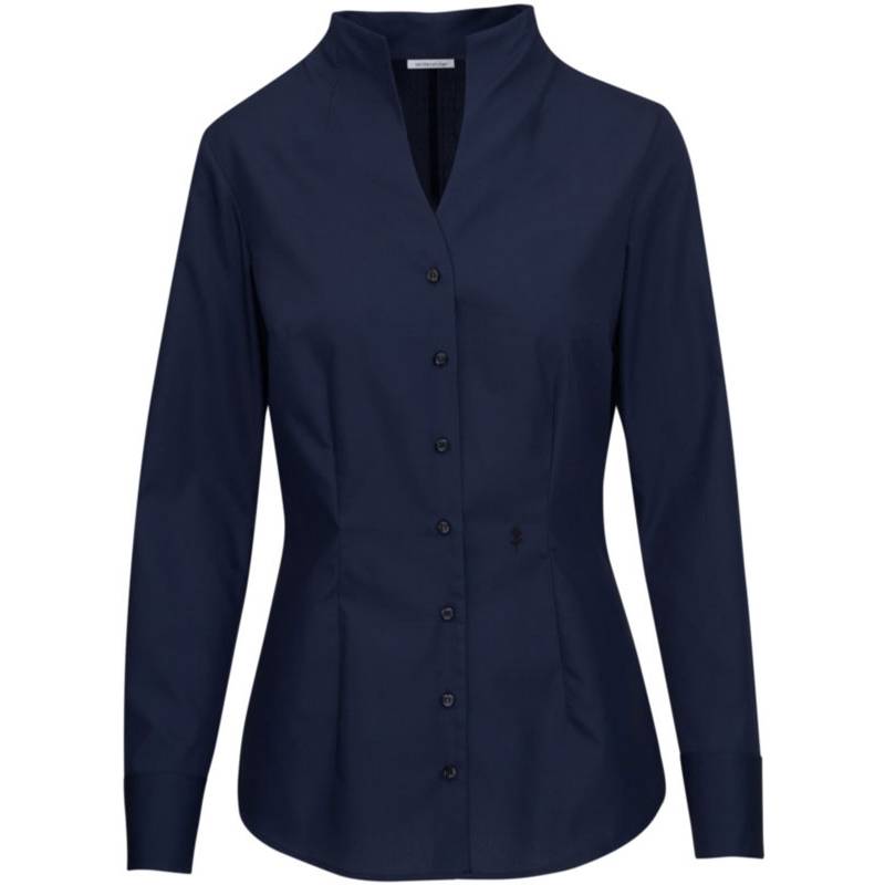 SST | Chalice Blouse Slim LSL, Popelínová dámská košile s dl. rukávem, modrá navy, 32 SST | Chalice Blouse Slim LSL, Popelínová dámská košile s dl. rukávem, modrá navy, 32