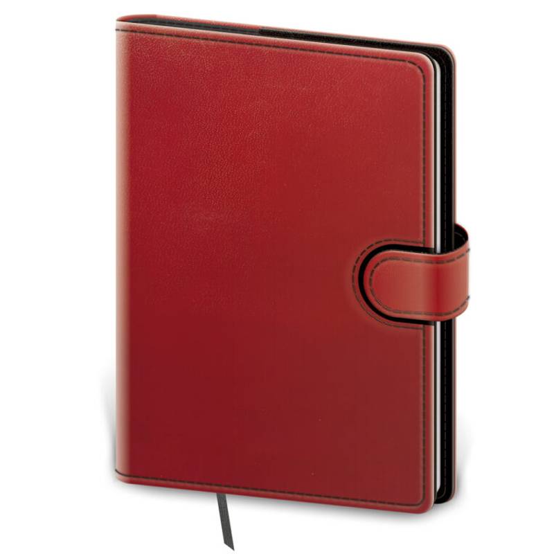 Zápisník Flip M bodkovaný červená - čierna, červená - čierna Zápisník Flip M bodkovaný červená - čierna, červená - čierna