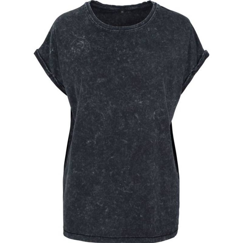 Build your Brand | BY 053, Dámské tričko "Acid Wash", černá, XS Build your Brand | BY 053, Dámské tričko "Acid Wash", černá, XS