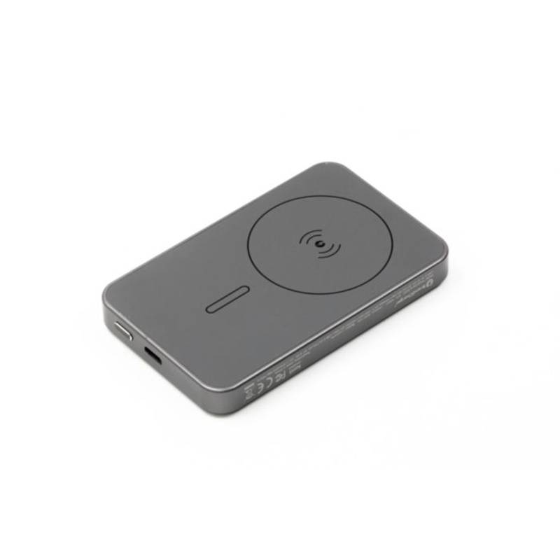 Bezdrôtová powerbanka Brandcharger Powerwave 5000, sivá gun metal Bezdrôtová powerbanka Brandcharger Powerwave 5000, sivá gun metal