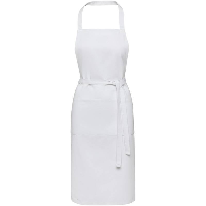 Shara 240 g/m2 Aware™ recyklovaná zástěra, bílá Shara 240 g/m2 Aware™ recyklovaná zástěra, bílá