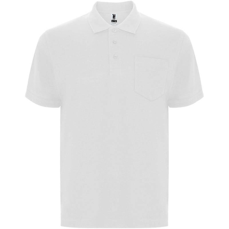 Unisex polokošeľa s krátkym rukávom Centauro Premium, biela, 3XL Unisex polokošeľa s krátkym rukávom Centauro Premium, biela, 3XL