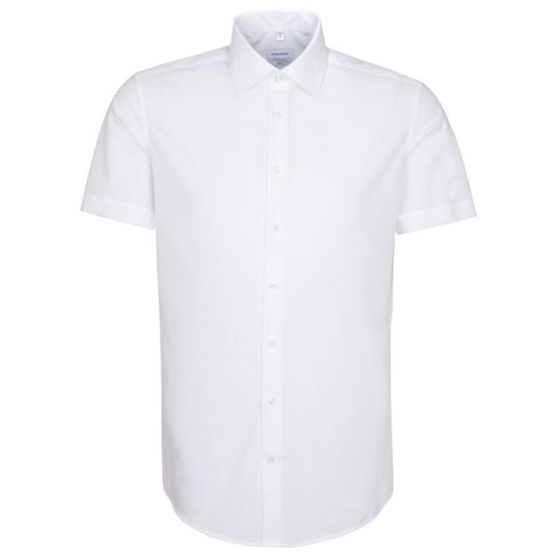 SST | Shirt Slim SSL, Košeľa s kr. rukávom, biela, 36 SST | Shirt Slim SSL, Košeľa s kr. rukávom, biela, 36