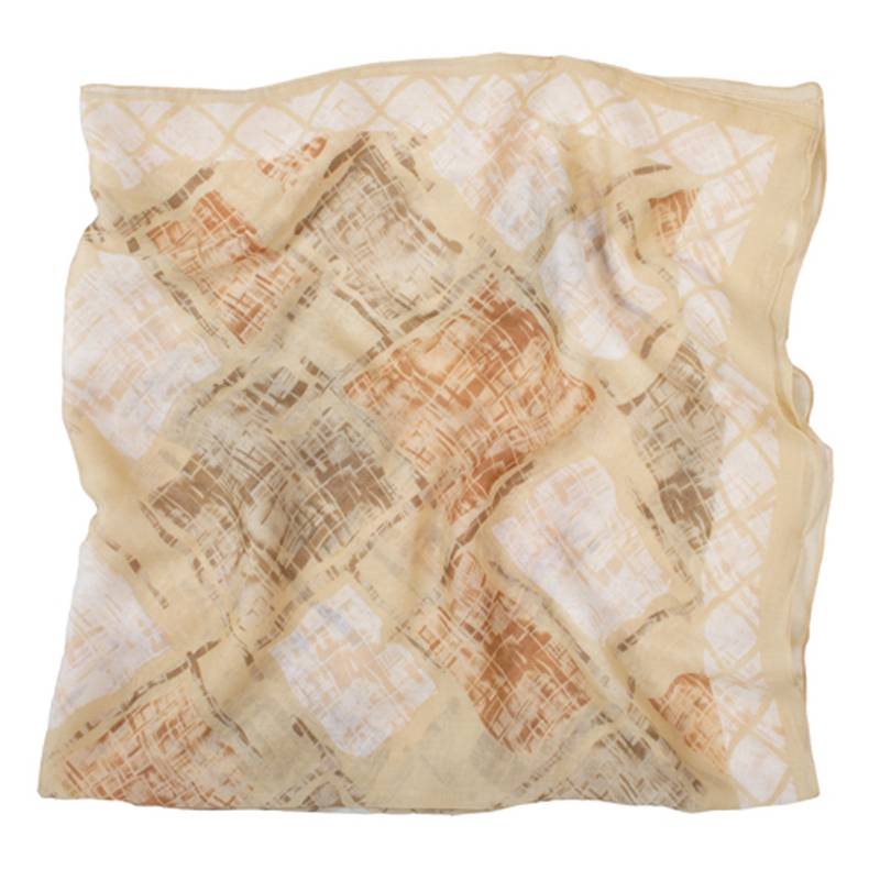 Dámsky šál Detty 90x91, hnedá Dámsky šál Detty 90x91, hnedá