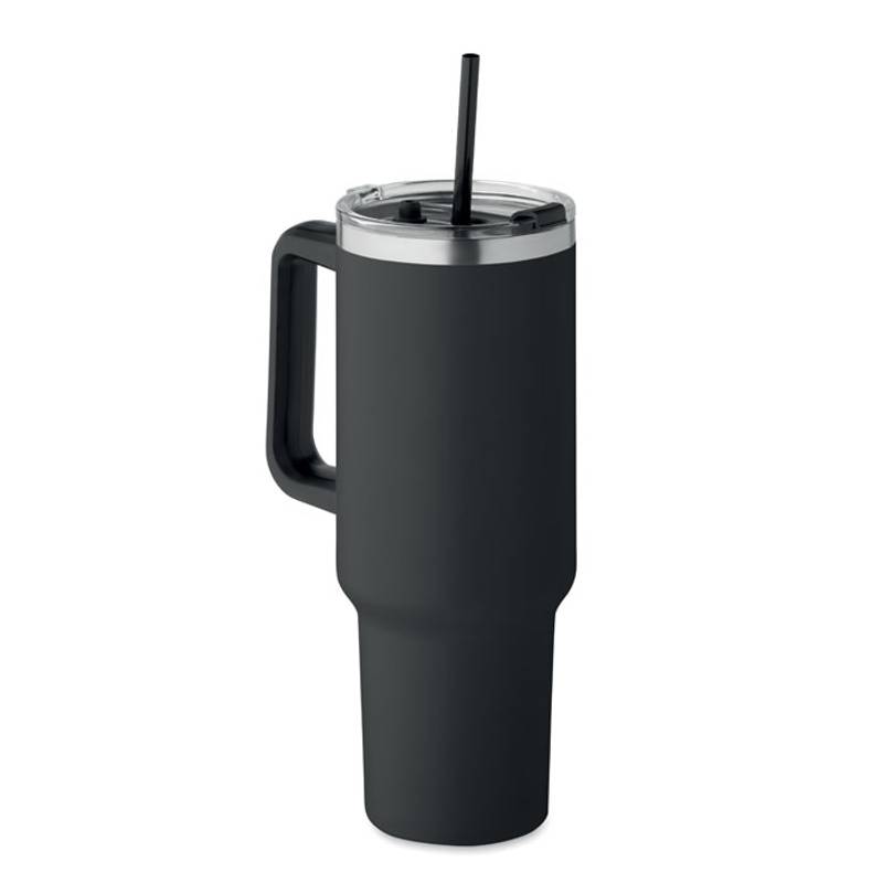 Dvojstenný tumbler 1200 ml, čierna Dvojstenný tumbler 1200 ml, čierna