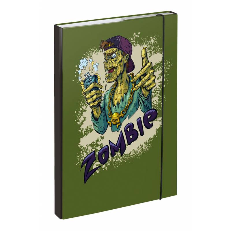 BAAGL - Desky na školní sešity A4 Zombie BAAGL - Desky na školní sešity A4 Zombie