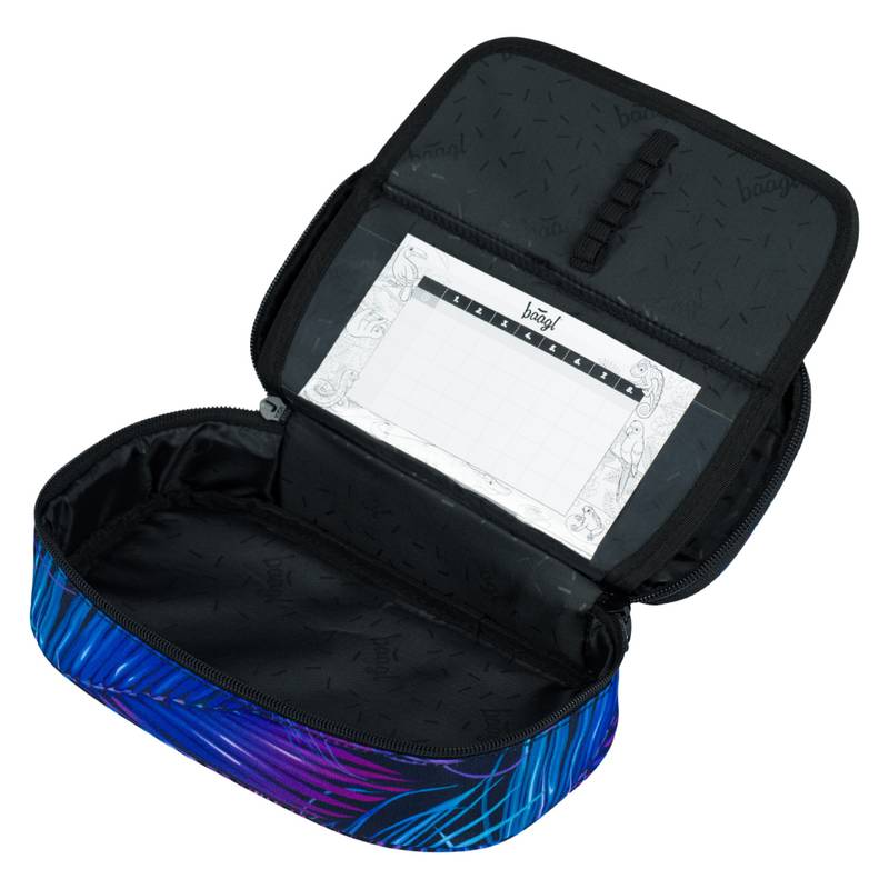 BAAGL SADA 3 Core Palm: batoh, peračník, vrecko BAAGL SADA 3 Core Palm: batoh, peračník, vrecko