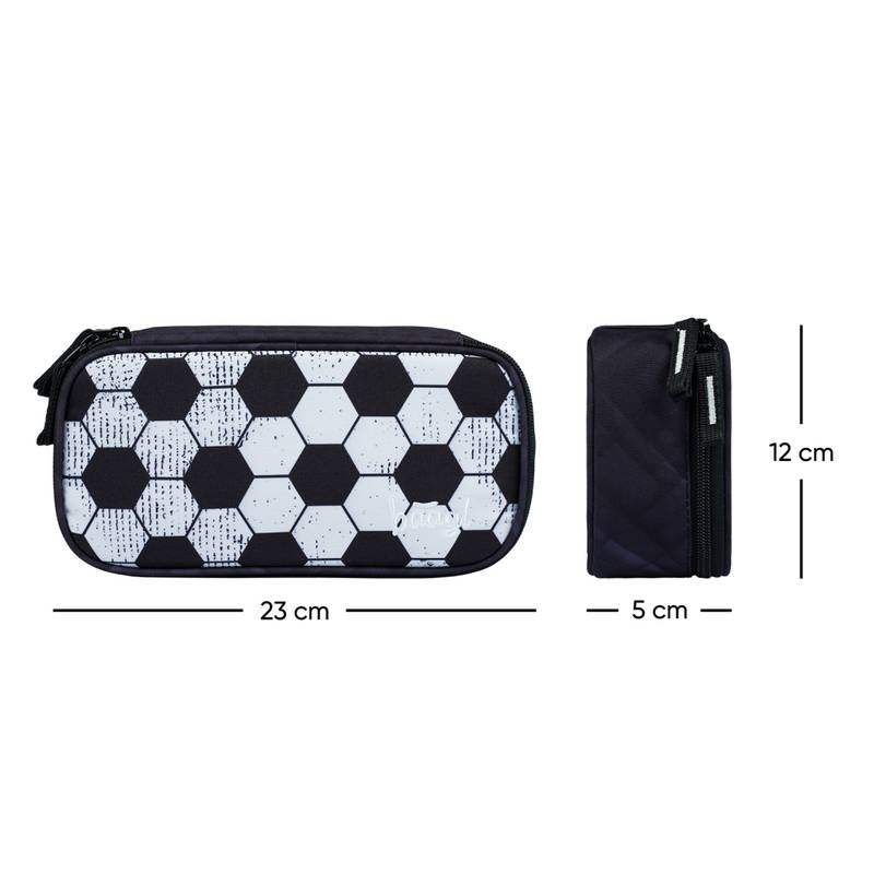 BAAGL SADA 3 Cubic Goal: batoh, penál, sáček BAAGL SADA 3 Cubic Goal: batoh, penál, sáček