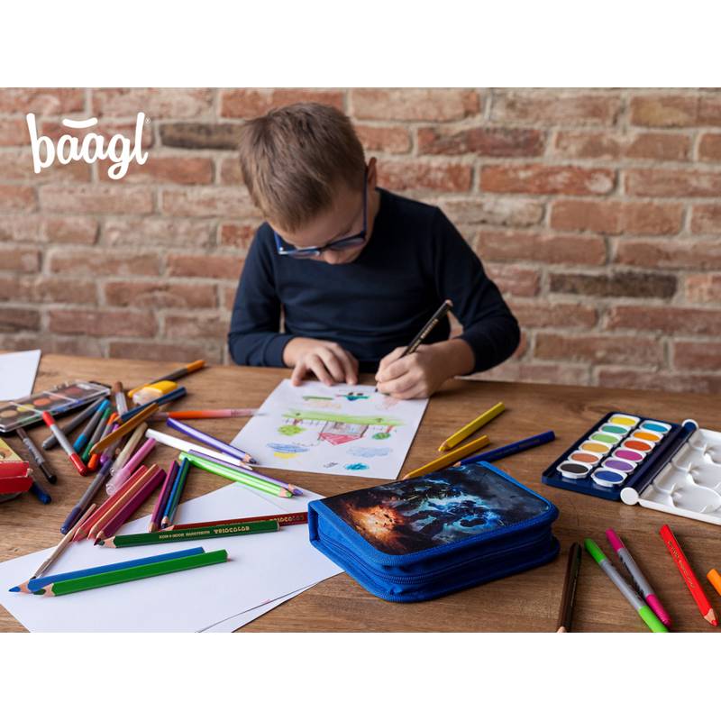 BAAGL SADA 3 Ergo Battle: aktovka, penál, sáček BAAGL SADA 3 Ergo Battle: aktovka, penál, sáček