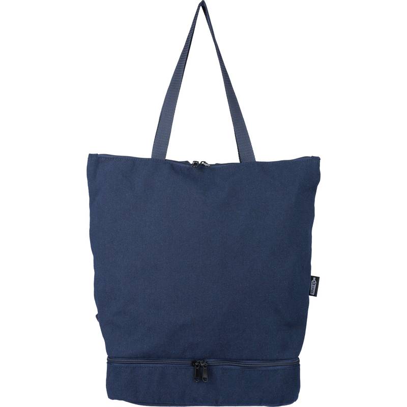 Batoh Osric z recyklovanej polybavlny (330 gsm)., modrá Batoh Osric z recyklovanej polybavlny (330 gsm)., modrá