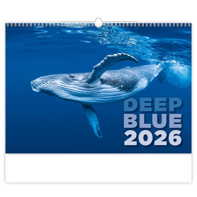 Kalendář Deep Blue, 2026 Kalendář Deep Blue, 2026