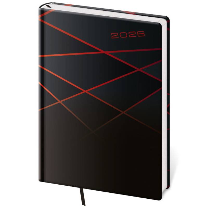 Denní diář A5 Vario Black design, 2026 Denní diář A5 Vario Black design, 2026
