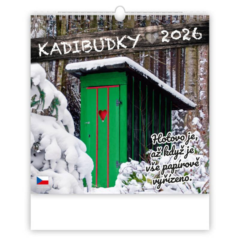 Kalendář Kadibudky, 2026 Kalendář Kadibudky, 2026