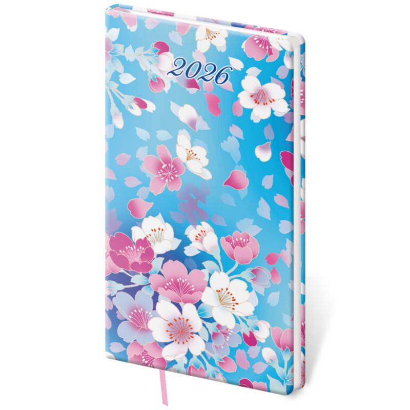 Kapesní diář Vario Lyra Blossom, 2026 Kapesní diář Vario Lyra Blossom, 2026