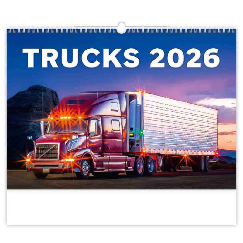 Kalendář Trucks, 2026 Kalendář Trucks, 2026