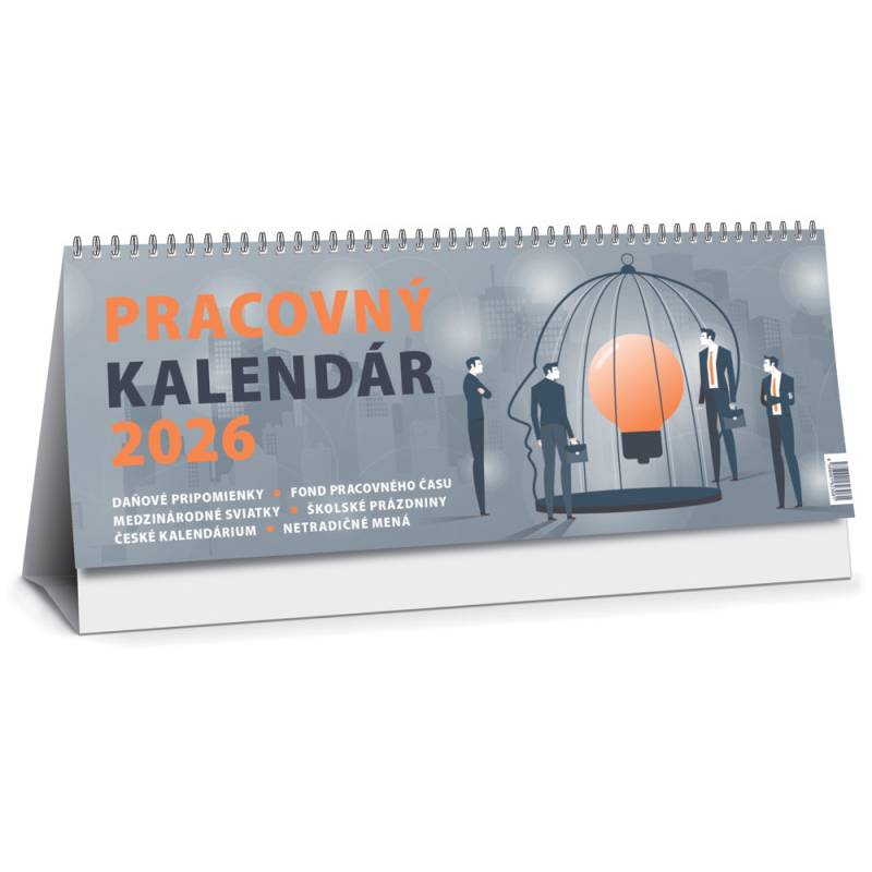 Stolový kalendár Pracovný veľký 2026 Stolový kalendár Pracovný veľký 2026