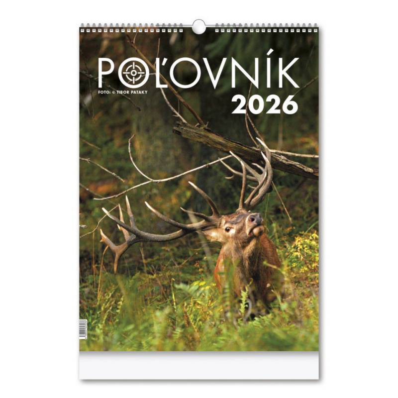 Nástenný kalendár POĽOVNÍK 2026 Nástenný kalendár POĽOVNÍK 2026