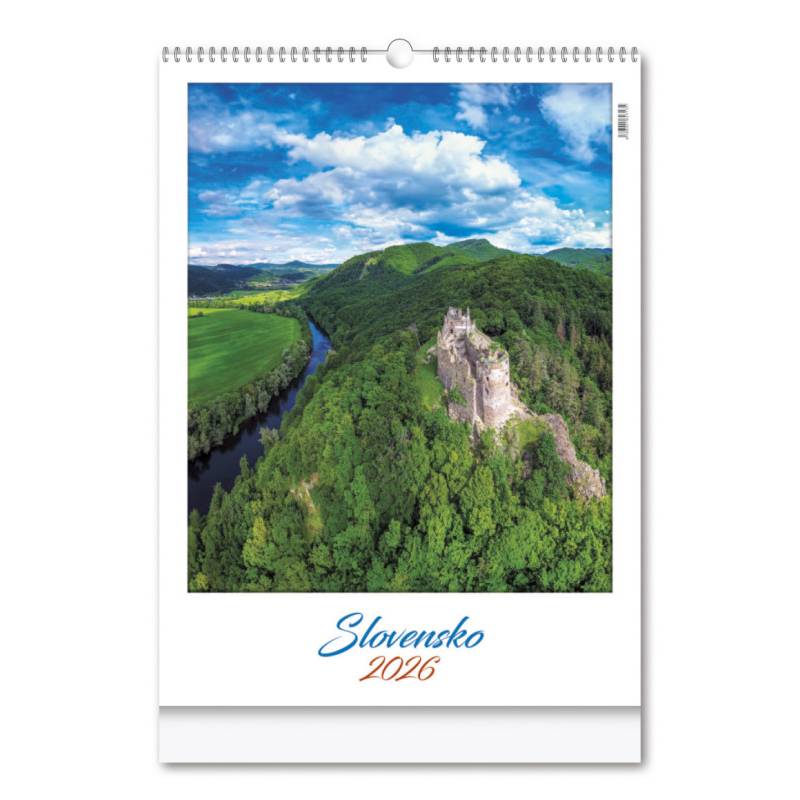 Nástenný kalendár SLOVENSKO 2026 Nástenný kalendár SLOVENSKO 2026