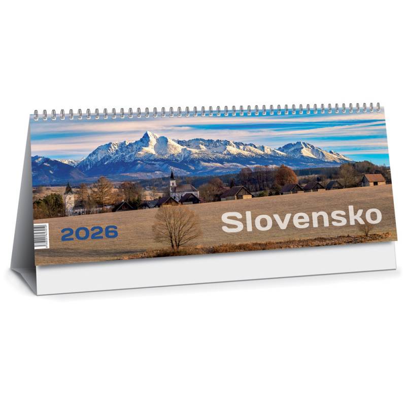 Stolový kalendár Slovensko 2026 Stolový kalendár Slovensko 2026