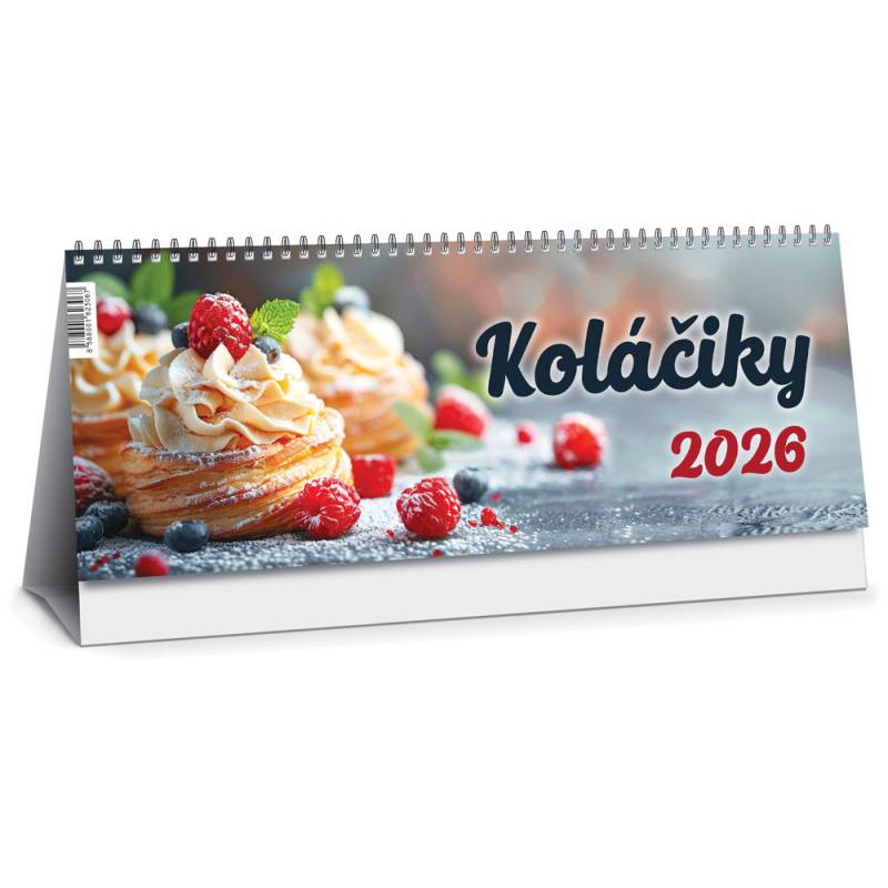 Stolový kalendár Koláčiky 2026 Stolový kalendár Koláčiky 2026