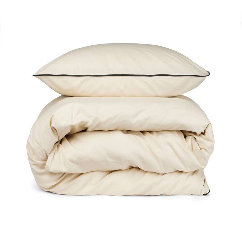 Sada 4ks obliečok VINGA Marston z OSC organickej bavlny, hnedá Beige Sada 4ks obliečok VINGA Marston z OSC organickej bavlny, hnedá Beige