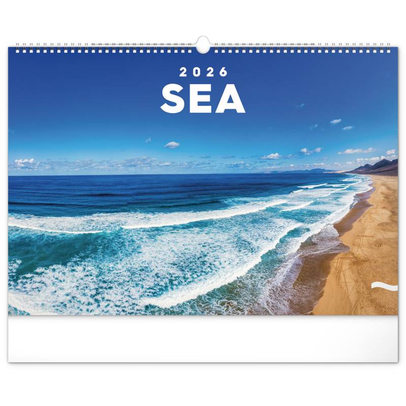 NOTIQUE Nástěnný kalendář Moře 2026, 48 x 33 cm NOTIQUE Nástěnný kalendář Moře 2026, 48 x 33 cm
