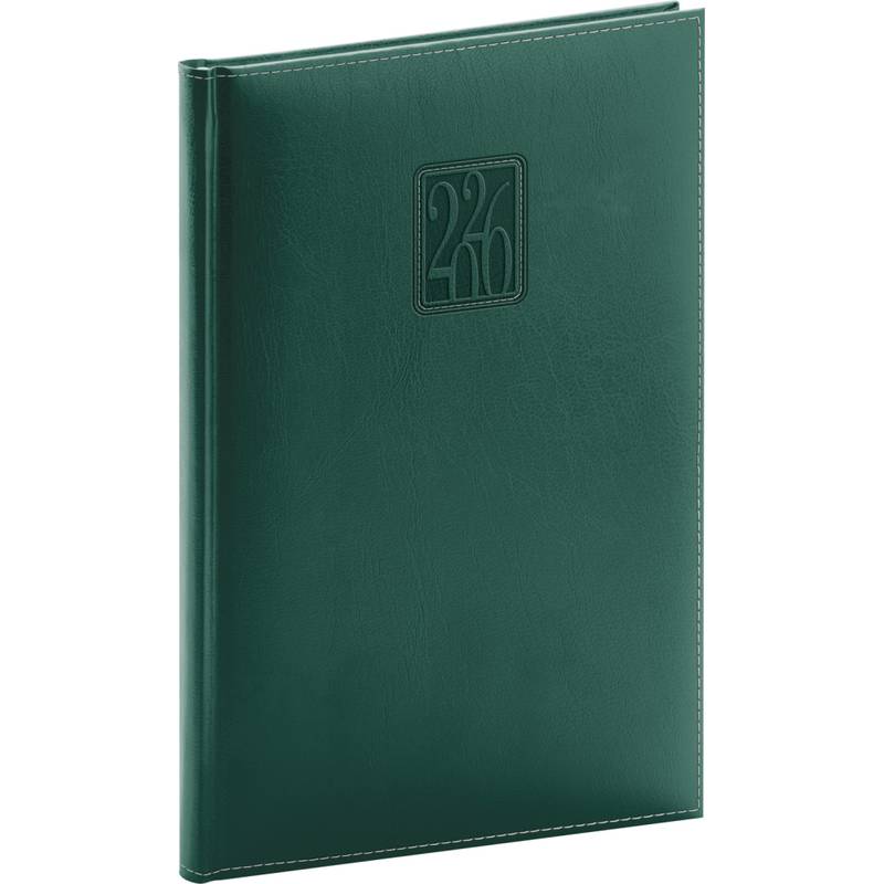NOTIQUE Týdenní diář Panama 2026, zelený, 15 x 21 cm NOTIQUE Týdenní diář Panama 2026, zelený, 15 x 21 cm