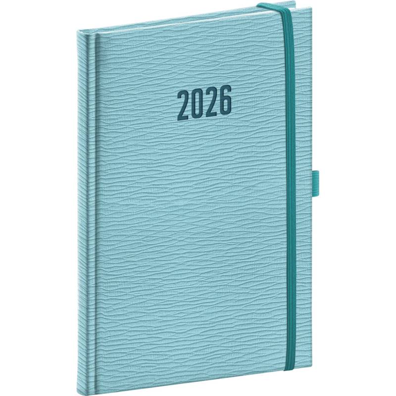 NOTIQUE Týdenní diář Rivoli 2026, světle modrý, 15 x 21 cm NOTIQUE Týdenní diář Rivoli 2026, světle modrý, 15 x 21 cm