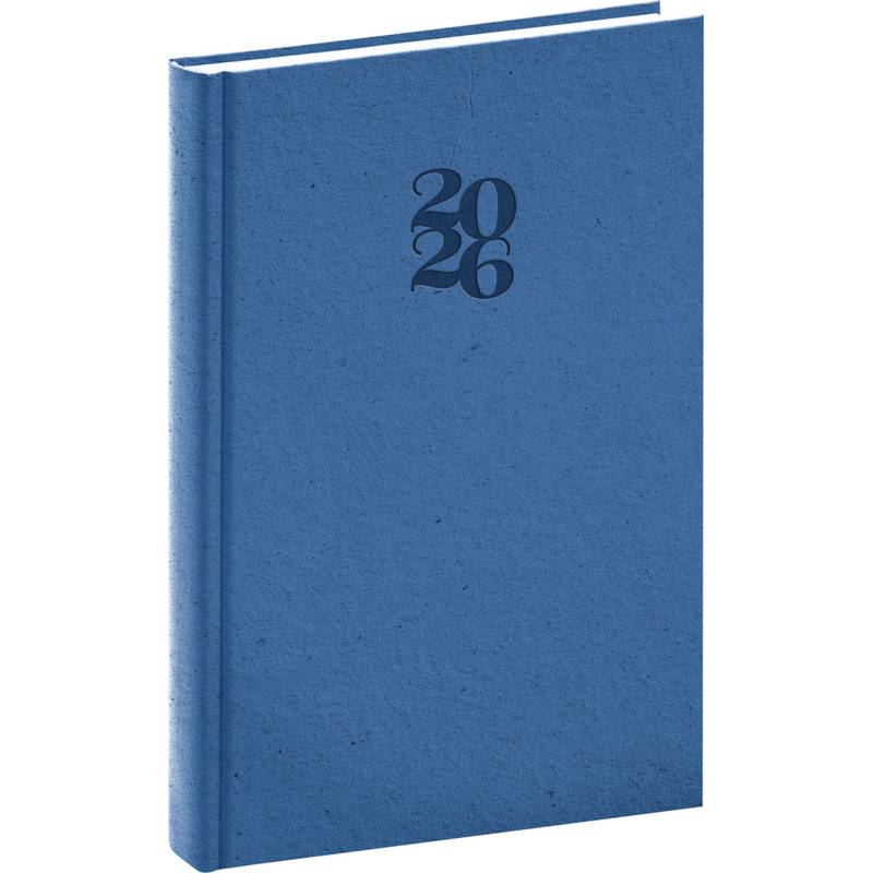 NOTIQUE Denní diář Essenza 2026, švestka, 15 x 21 cm NOTIQUE Denní diář Essenza 2026, švestka, 15 x 21 cm