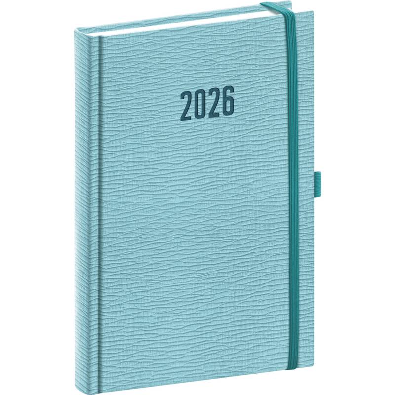 NOTIQUE Denný diár Rivoli 2026, svetlomodrý, 15 x 21 cm NOTIQUE Denný diár Rivoli 2026, svetlomodrý, 15 x 21 cm