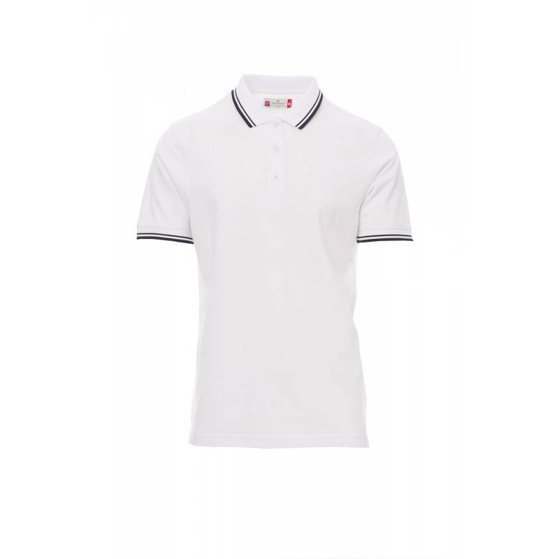 Polo PAYPER SKIPPER, biela / navy modrá, XXL Polo PAYPER SKIPPER, biela / navy modrá, XXL