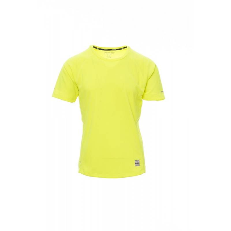 Tričko PAYPER RUNNING, fluorescenční žlutá, XL Tričko PAYPER RUNNING, fluorescenční žlutá, XL