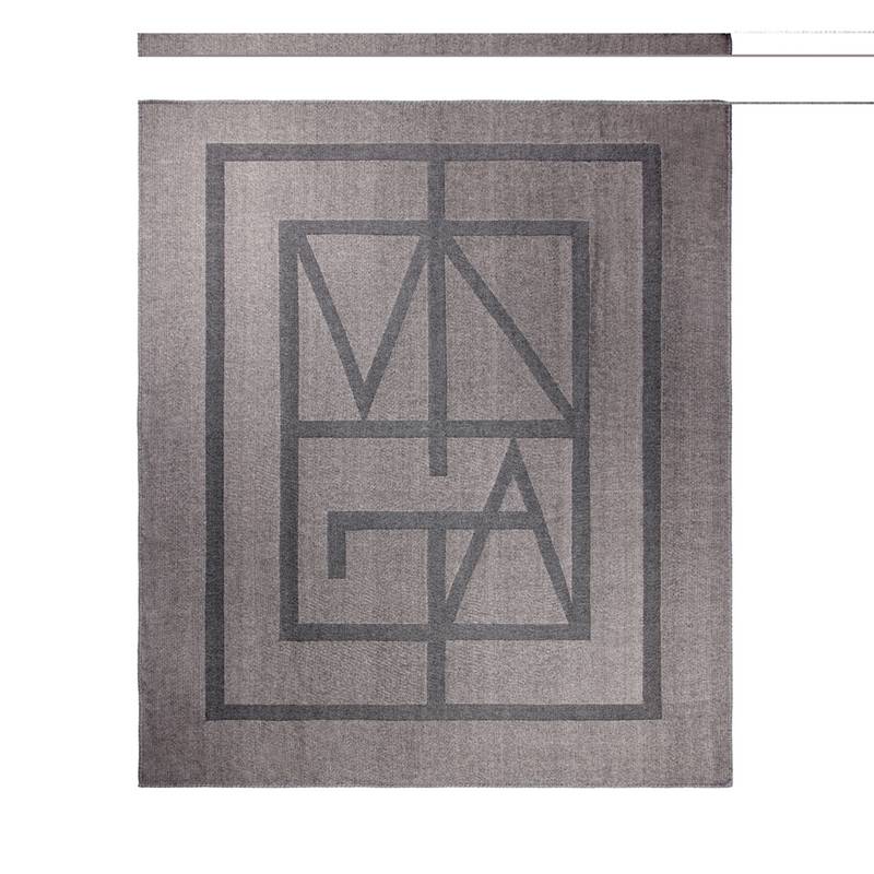 VINGA Monogram GRS deka, sivá VINGA Monogram GRS deka, sivá