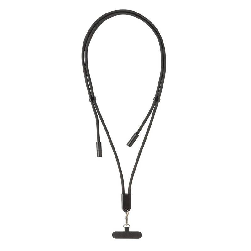 LoopAmp nastaviteľný telefónny kábel 60 W RCS, čierna LoopAmp nastaviteľný telefónny kábel 60 W RCS, čierna