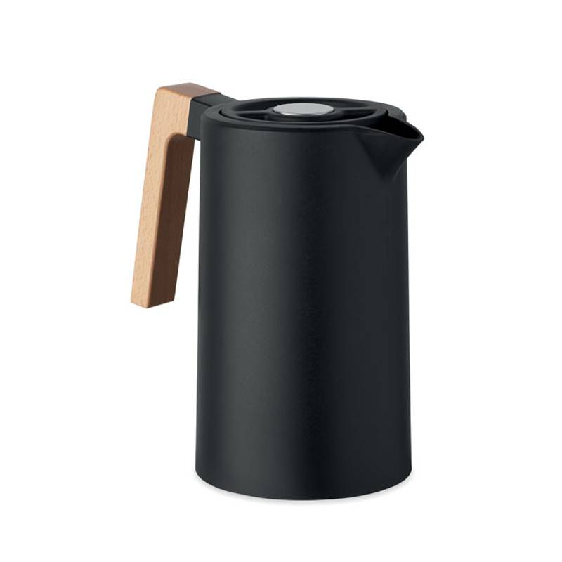 Dvoustěnný džbán 1 l, černá Dvoustěnný džbán 1 l, černá