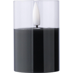 PP LED svíčka Serin, černá PP LED svíčka Serin, černá