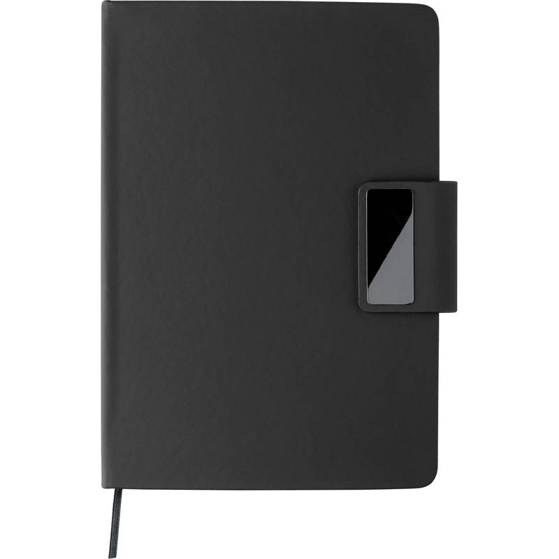 Kartónová kancelárska darčeková sada Roan, čierna Kartónová kancelárska darčeková sada Roan, čierna