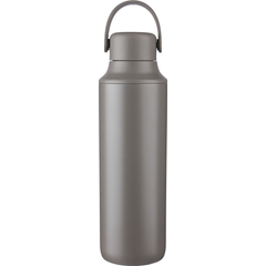 Dvoustěnná láhev na pití z nerezavějící oceli (500 ml) Omari, šedá gun metal Dvoustěnná láhev na pití z nerezavějící oceli (500 ml) Omari, šedá gun metal
